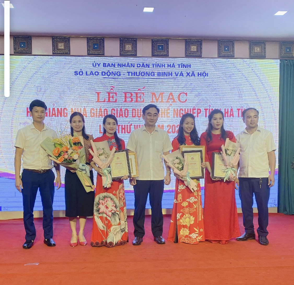 TRƯỜNG TRUNG CẤP NGHỀ LÝ TỰ TRỌNG THAM GIA HỘI GIẢNG GIÁO DỤC NGHỀ NGHIỆP TỈNH HÀ TĨNH LẦN THỨ VII NĂM 2021