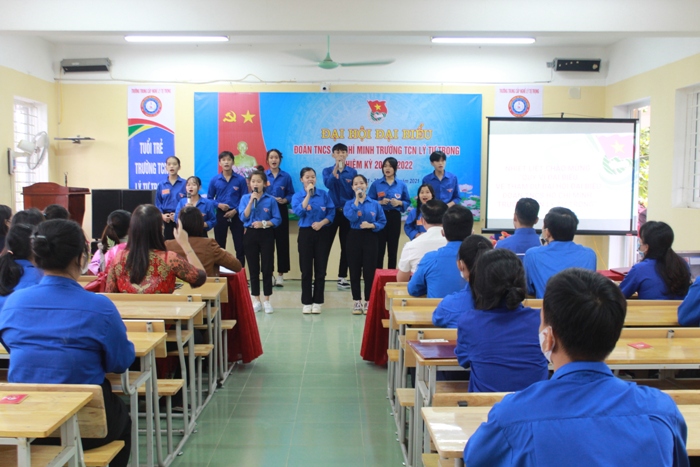 Đại hội đại biểu Đoàn Thanh niên Cộng sản Hồ Chí Minh Trường Trung cấp nghề Lý Tự Trọng, nhiệm kỳ 2021 -2022