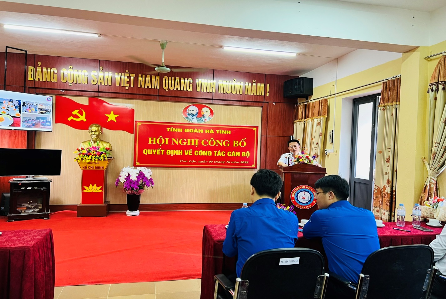 LỄ CÔNG BỐ QUYẾT ĐỊNH BỔ NHIỆM CÁN BỘ