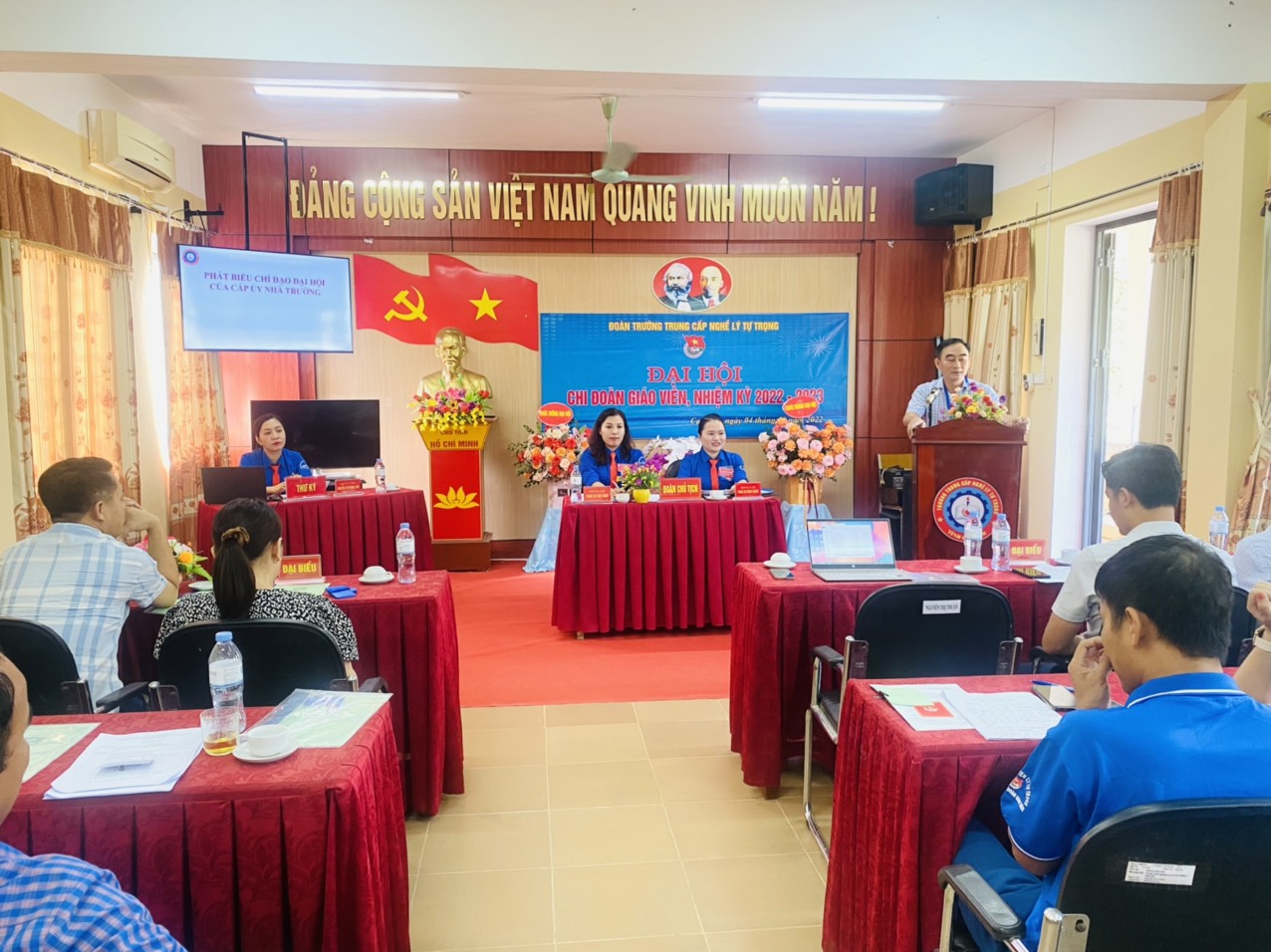 Đại hội Chi đoàn giáo viên Trường TCN Lý Tự Trọng nhiệm kỳ 2022 - 2023